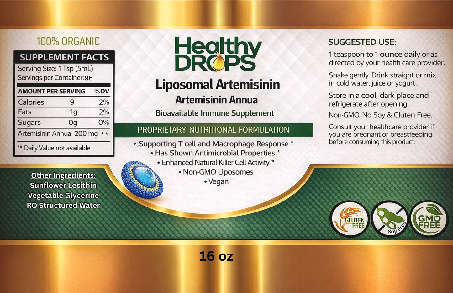 Liposomal Artemisinin